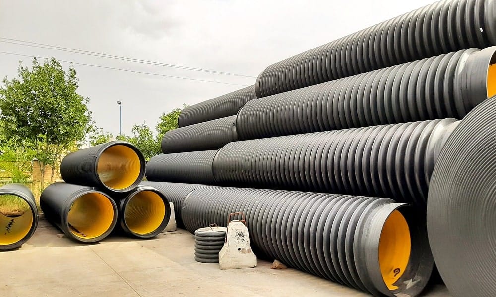 لوله های کاروگیت داخل مجموعه نشاء گستر