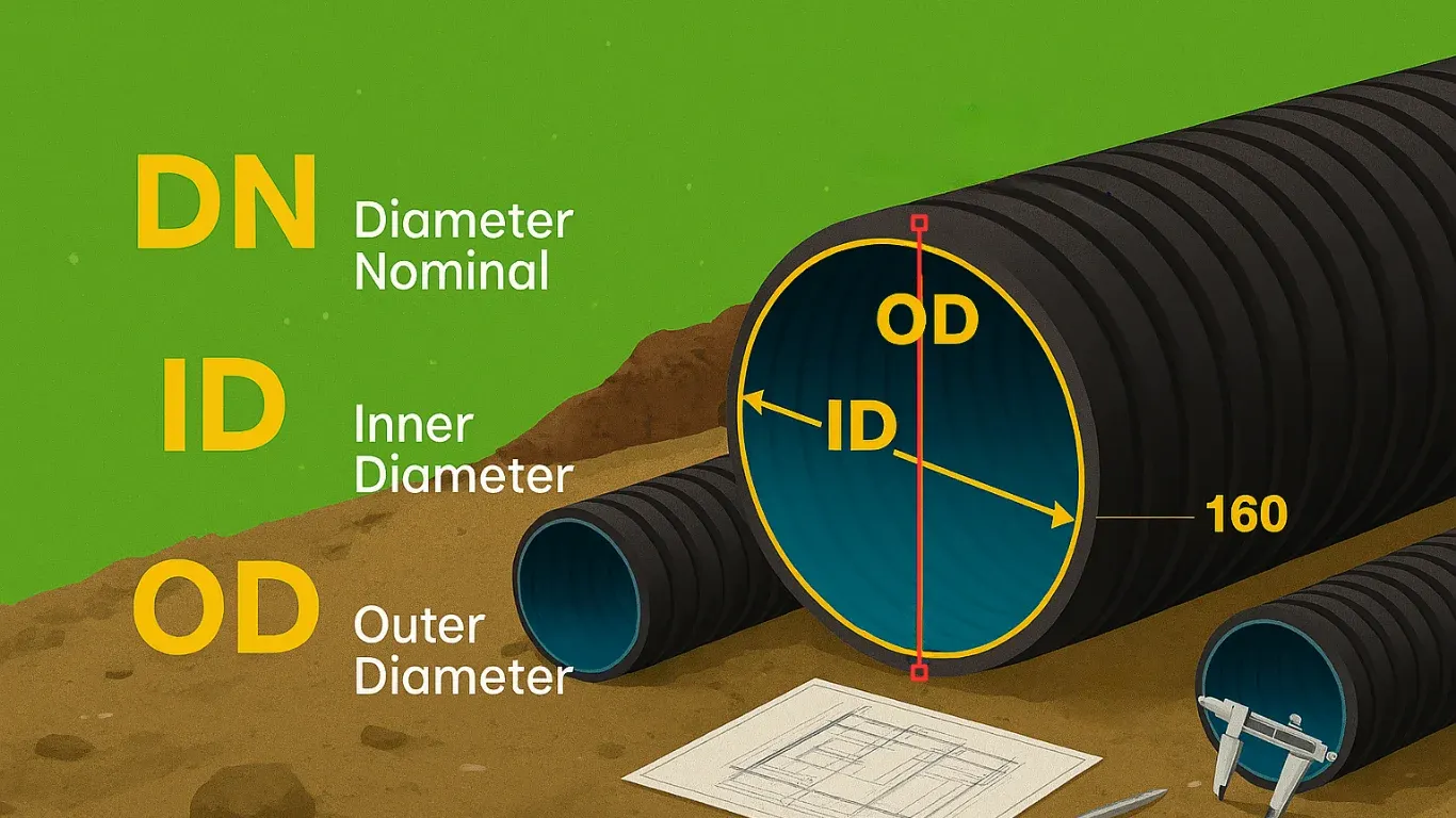 اینفوگرافیک قطر داخلی و خارجی